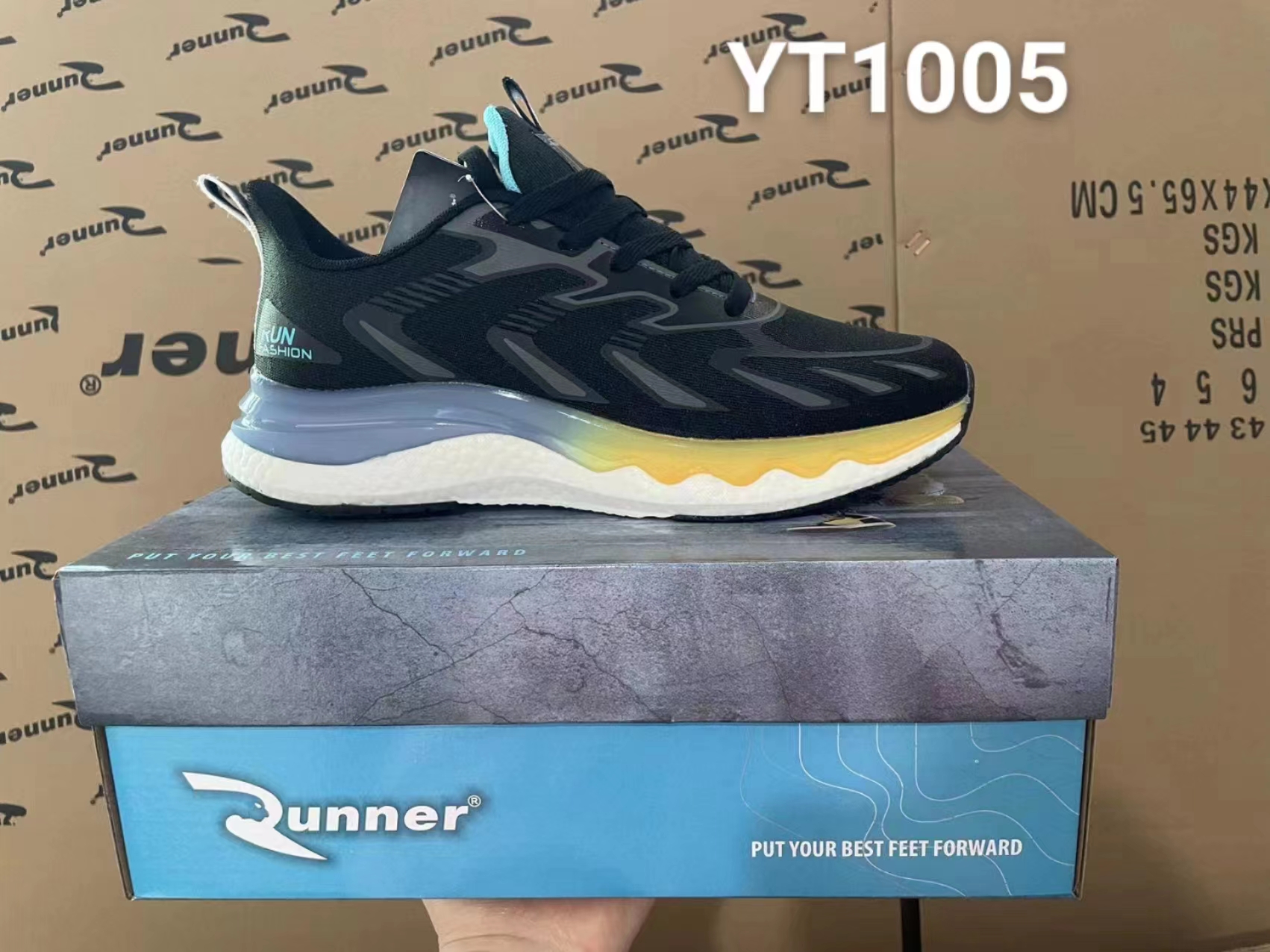 新款男士時(shí)尚網(wǎng)面拼接低幫系帶板鞋New men's fashion mesh stitching low top lace-up board shoes